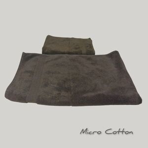 Micro Cotton 100% Cotton Towels – Bath Towel & Smaller Matching Towel (2 Pc)